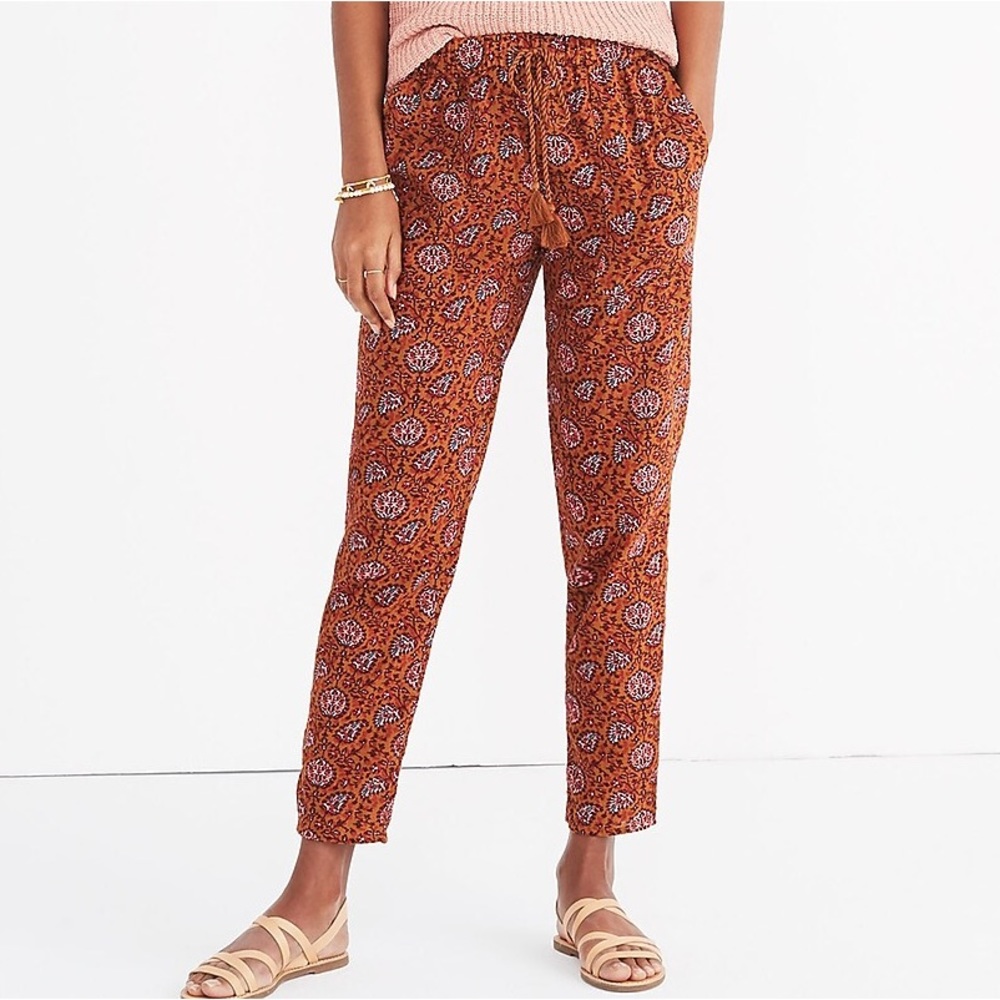 Madewell Boho Caracas Pants in Warm Paisley Women’s Size XXL
